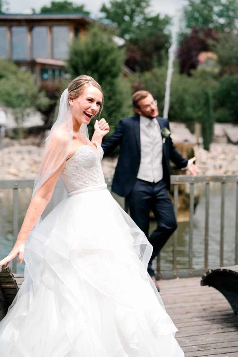 Hochzeit Brückenbaron Freie Trauung Hochzeitsfotograf Würzburg Florian Knusper First Look Fotoshooting