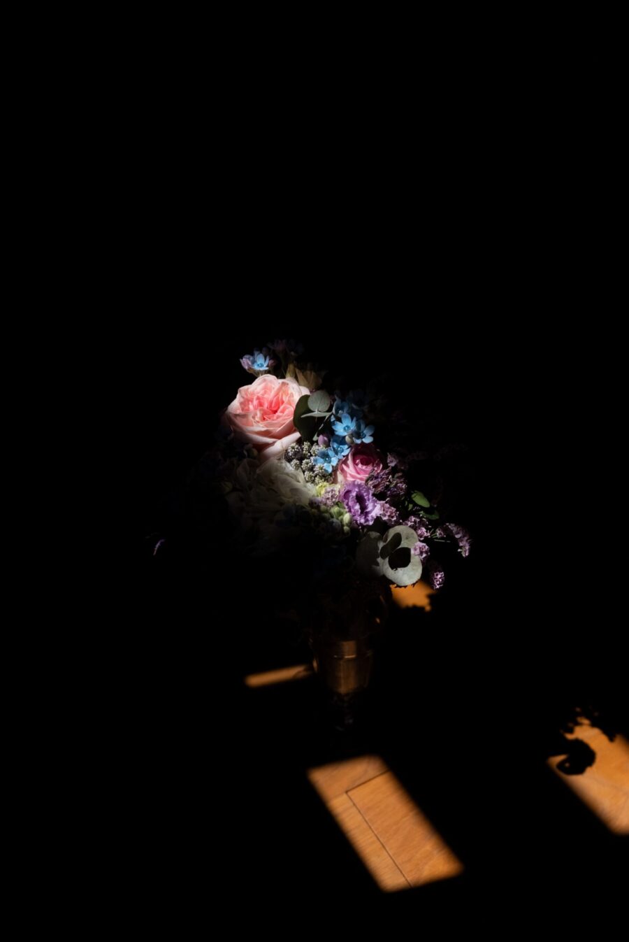 Blumenstrauß im Lichtspiel, Hofgut Hünersdorff